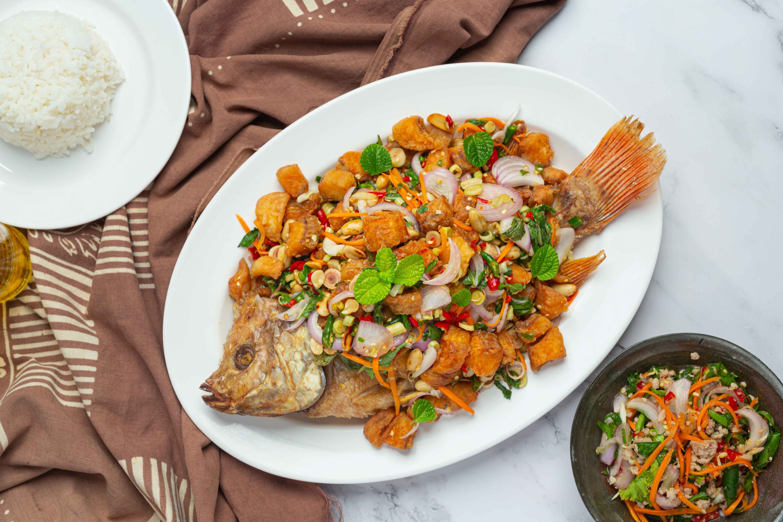 (ikan salah satu makanan alternatif pengganti daging, sumber : freepik)