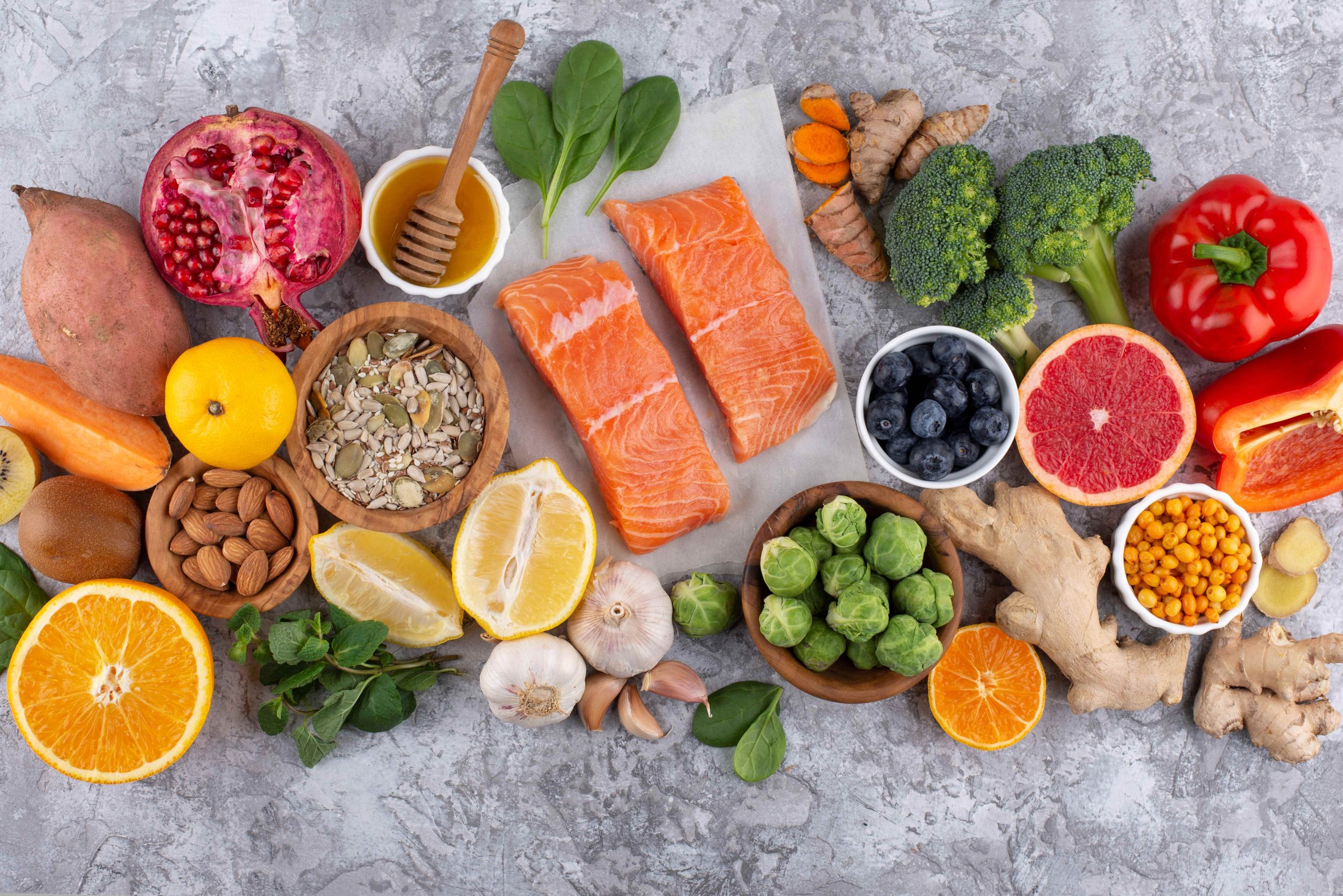 (ilustrasi vitamin D bisa didapatkan melalui makanan, sumber : freepik)