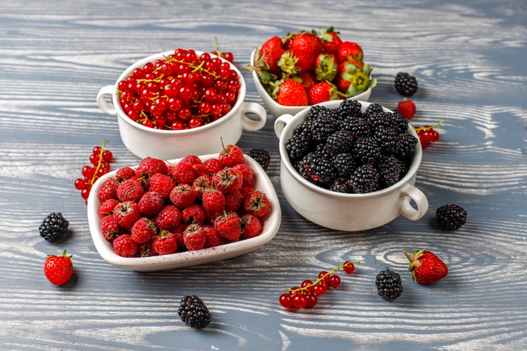 (Buah- buahan beri sebagai makanan anti-inflamasi, Sumber: Freepik)