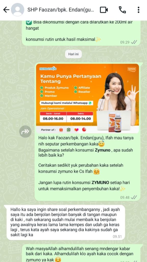 Testimonial Kak Faozan Zymuno