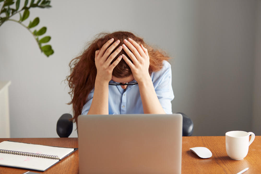 Ilustrasi Stress yang mempengaruhi Haid