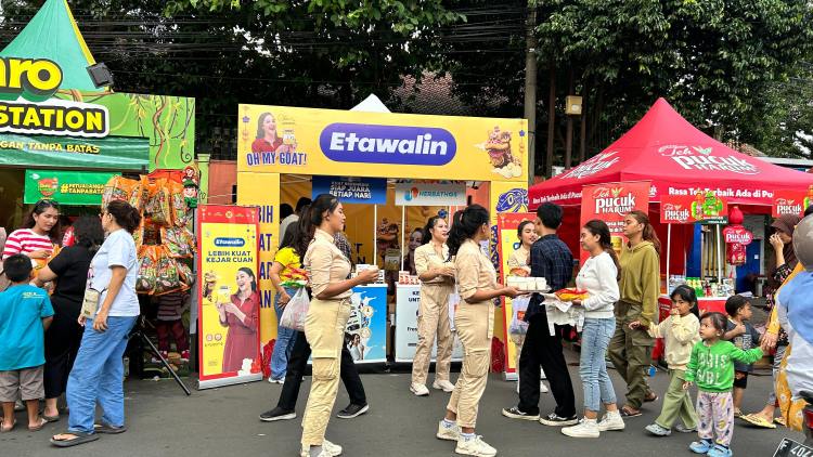 (Booth zymuno di Cap Go Meh Bogor, Sumber: Tim Etawalin)