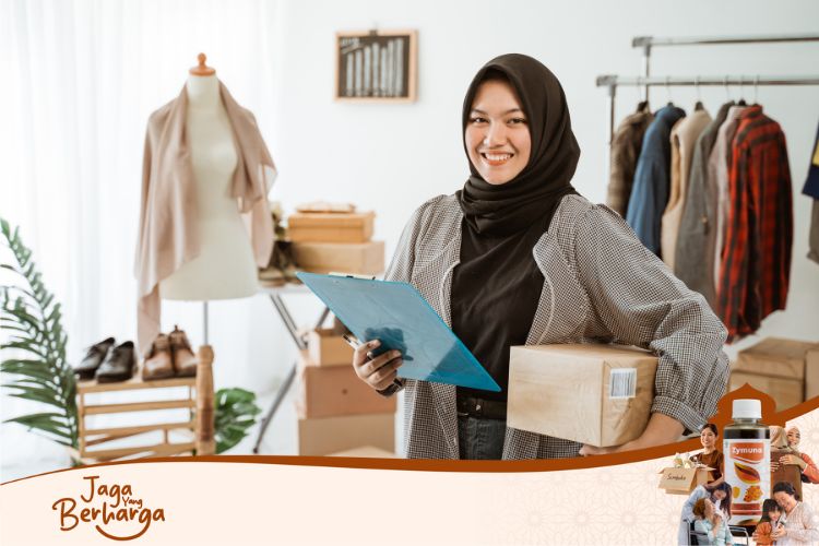 (Ilustrasi seseorang berpuasa, Sumber: Canva)