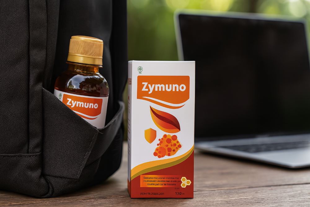 Zymuno 130ml pada Saku Tas Ransel
